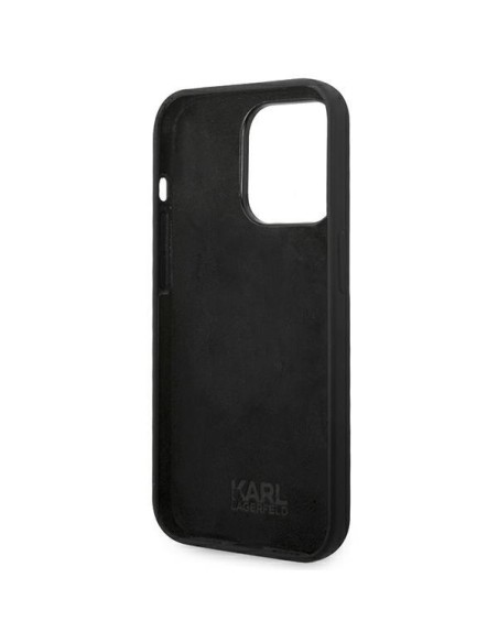 Karl Lagerfeld Silikoninis Karl& 39 s Head dėklas iPhone 14 Pro Max - juodas Karl Lagerfeld Silikoninis Karl& 39 s Head dėklas iPhone 14 Pro Max - juodas