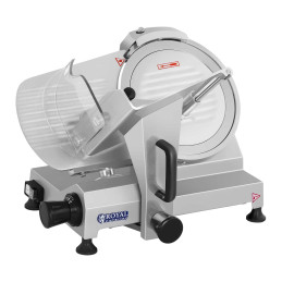 Elektrinė mėsos ir sūrio pjaustyklė su galąstuvu 150W sk. 250 mm