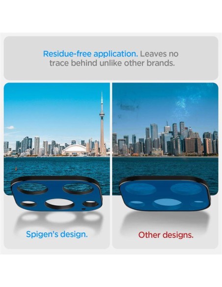 Spigen Optik.tR kameros apsauga iPhone 14 Pro / Pro Max / 15 Pro / Pro Max - Juoda 2 vnt. Spigen Optik.tR kameros apsauga iPhone 14 Pro / Pro Max / 15 Pro / Pro Max - Juoda 2 vnt.