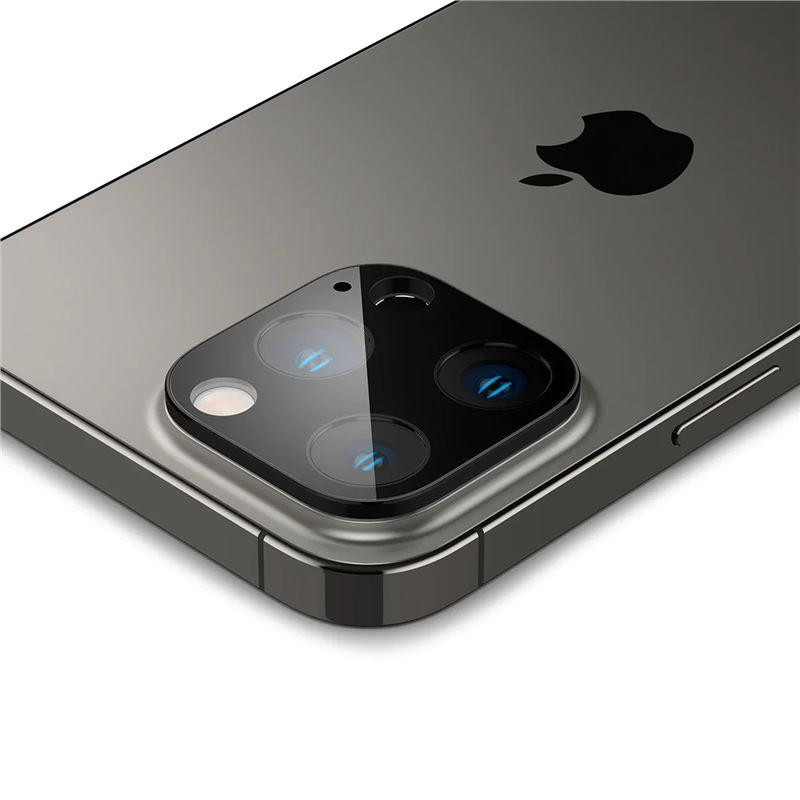 Spigen Optik.tR kameros apsauga iPhone 14 Pro / Pro Max / 15 Pro / Pro Max - Juoda 2 vnt.