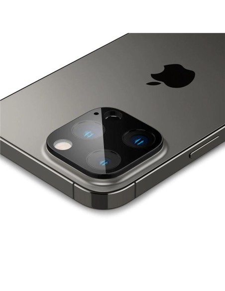 Spigen Optik.tR kameros apsauga iPhone 14 Pro / Pro Max / 15 Pro / Pro Max - Juoda 2 vnt. Spigen Optik.tR kameros apsauga iPhone 14 Pro / Pro Max / 15 Pro / Pro Max - Juoda 2 vnt.