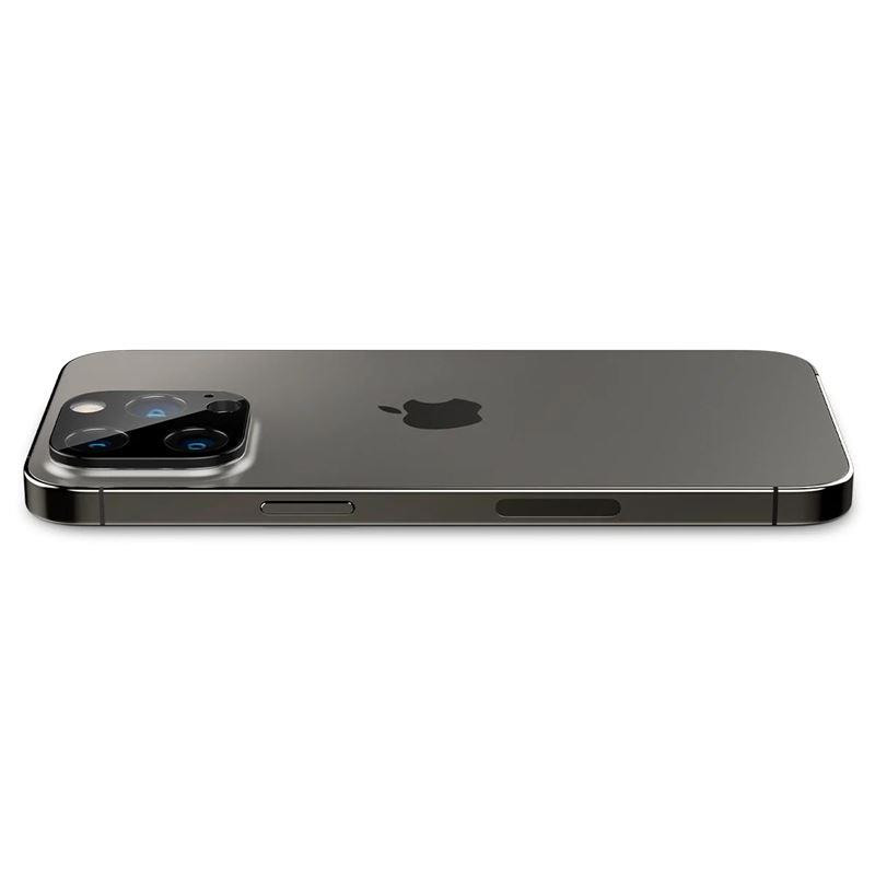 Spigen Optik.tR kameros apsauga iPhone 14 Pro / Pro Max / 15 Pro / Pro Max - Juoda 2 vnt.