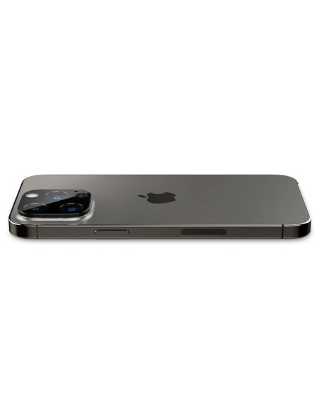 Spigen Optik.tR kameros apsauga iPhone 14 Pro / Pro Max / 15 Pro / Pro Max - Juoda 2 vnt. Spigen Optik.tR kameros apsauga iPhone 14 Pro / Pro Max / 15 Pro / Pro Max - Juoda 2 vnt.