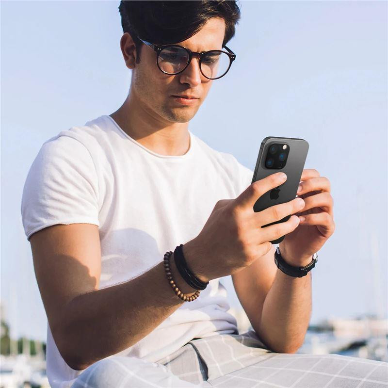 Spigen Optik.tR kameros apsauga iPhone 14 Pro / Pro Max / 15 Pro / Pro Max - Juoda 2 vnt.