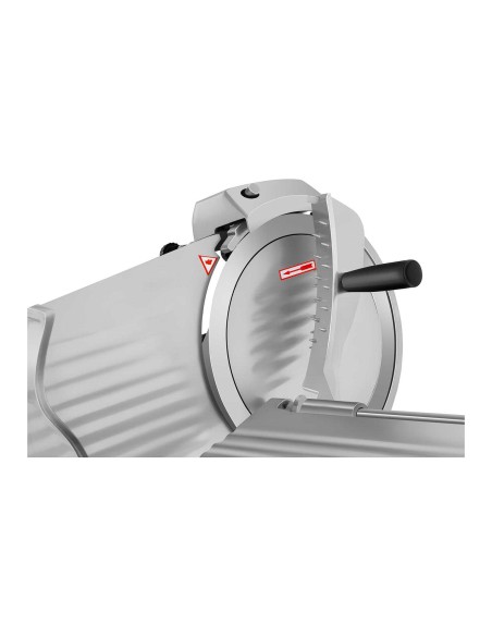 Elektrinė mėsos ir sūrio pjaustyklė su galąstuvu 150W sk. 250 mm Elektrinė mėsos ir sūrio pjaustyklė su galąstuvu 150W sk. 250 mm