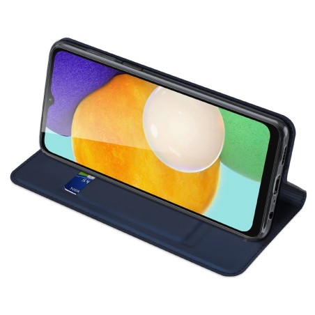 „Dux Ducis Skin Pro“ dėklas, skirtas „Samsung Galaxy A14 4G / 5G“ dangteliu su apverčiamu kortelės piniginės stovu mėlyn... „Dux Ducis Skin Pro“ dėklas, skirtas „Samsung Galaxy A14 4G / 5G“ dangteliu su apverčiamu kortelės piniginės stovu mėlyn...