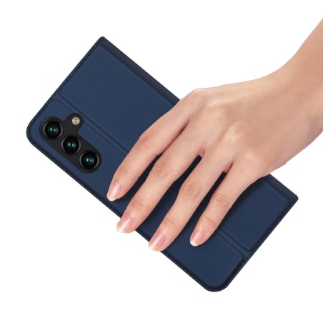 „Dux Ducis Skin Pro“ dėklas, skirtas „Samsung Galaxy A14 4G / 5G“ dangteliu su apverčiamu kortelės piniginės stovu mėlyn... „Dux Ducis Skin Pro“ dėklas, skirtas „Samsung Galaxy A14 4G / 5G“ dangteliu su apverčiamu kortelės piniginės stovu mėlyn...