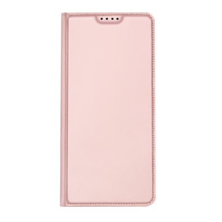 Dux Ducis Skin Pro dėklas, skirtas Samsung Galaxy A14 4G / 5G atverčiamas dangtelis kortelės piniginės stovas, rožinis Dux Ducis Skin Pro dėklas, skirtas Samsung Galaxy A14 4G / 5G atverčiamas dangtelis kortelės piniginės stovas, rožinis