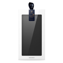 Dux Ducis Skin Pro dėklas, skirtas Samsung Galaxy S23 dangteliu su atvartu kortelės piniginės stovu juodas