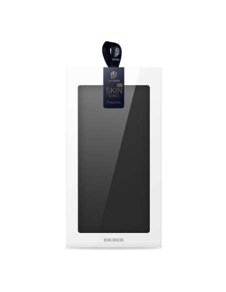 Dux Ducis Skin Pro dėklas, skirtas Samsung Galaxy S23 dangteliu su atvartu kortelės piniginės stovu juodas Dux Ducis Skin Pro dėklas, skirtas Samsung Galaxy S23 dangteliu su atvartu kortelės piniginės stovu juodas