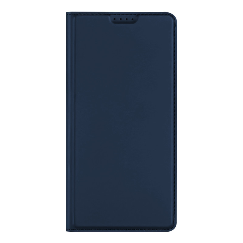 Dux Ducis Skin Pro dėklas, skirtas Samsung Galaxy S23+ dangtelis su atvartu kortelės piniginės stovu mėlynas