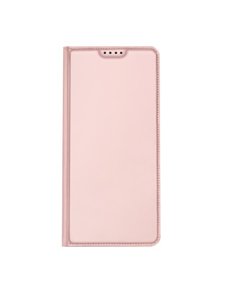 Dux Ducis Skin Pro dėklas, skirtas Samsung Galaxy S23+ dangtelis su atvartu kortelės piniginės stovu rožinis Dux Ducis Skin Pro dėklas, skirtas Samsung Galaxy S23+ dangtelis su atvartu kortelės piniginės stovu rožinis