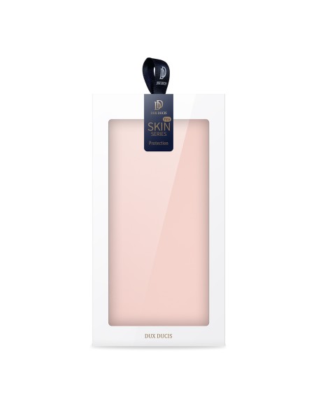 Dux Ducis Skin Pro dėklas, skirtas Samsung Galaxy S23+ dangtelis su atvartu kortelės piniginės stovu rožinis Dux Ducis Skin Pro dėklas, skirtas Samsung Galaxy S23+ dangtelis su atvartu kortelės piniginės stovu rožinis