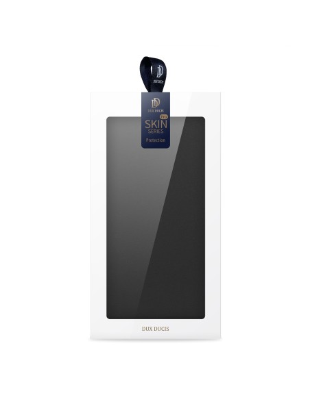 Dux Ducis Skin Pro dėklas, skirtas Samsung Galaxy S23 Ultra dangtelis su atvartu kortelės piniginės stovu juodas Dux Ducis Skin Pro dėklas, skirtas Samsung Galaxy S23 Ultra dangtelis su atvartu kortelės piniginės stovu juodas