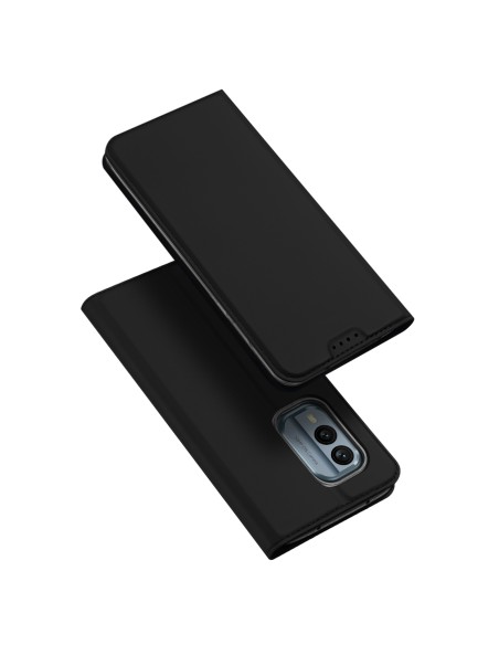 Dux Ducis Skin Pro dėklas, skirtas Nokia X30 dėklas su atvartu kortelių piniginės stovu juodas Dux Ducis Skin Pro dėklas, skirtas Nokia X30 dėklas su atvartu kortelių piniginės stovu juodas
