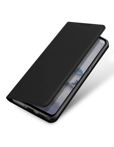 Dux Ducis Skin Pro dėklas, skirtas Nokia X30 dėklas su atvartu kortelių piniginės stovu juodas Dux Ducis Skin Pro dėklas, skirtas Nokia X30 dėklas su atvartu kortelių piniginės stovu juodas