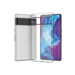 Itin skaidrus 0,5 mm Google Pixel 7 Pro Case Gel galinis dangtelis, skaidrus