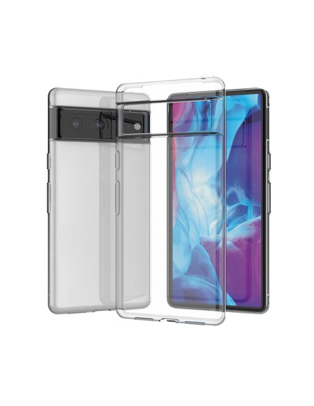 Ultra Clear 0,5 mm Google Pixel 7 dėklas, gelinis galinis dangtelis, skaidrus