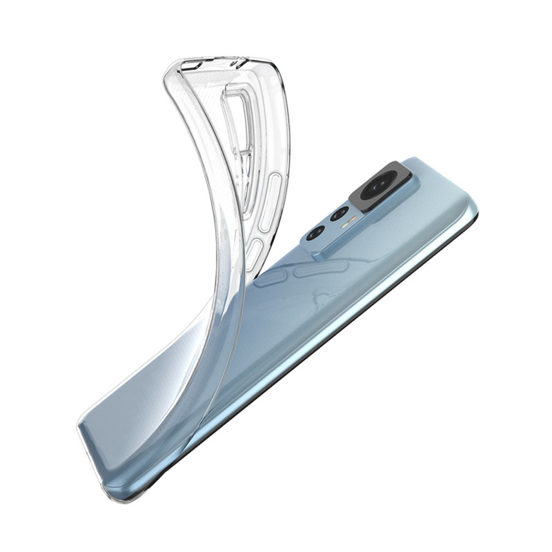 Itin skaidrus 0,5 mm Xiaomi 12T Pro dėklas / Xiaomi 12T plonas dangtelis, skaidrus