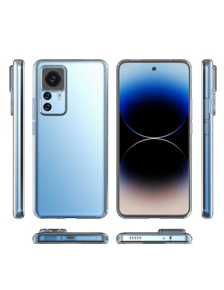 Itin skaidrus 0,5 mm Xiaomi 12T Pro dėklas / Xiaomi 12T plonas dangtelis, skaidrus Itin skaidrus 0,5 mm Xiaomi 12T Pro dėklas / Xiaomi 12T plonas dangtelis, skaidrus