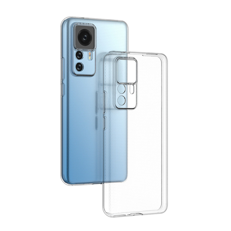 Itin skaidrus 0,5 mm Xiaomi 12T Pro dėklas / Xiaomi 12T plonas dangtelis, skaidrus