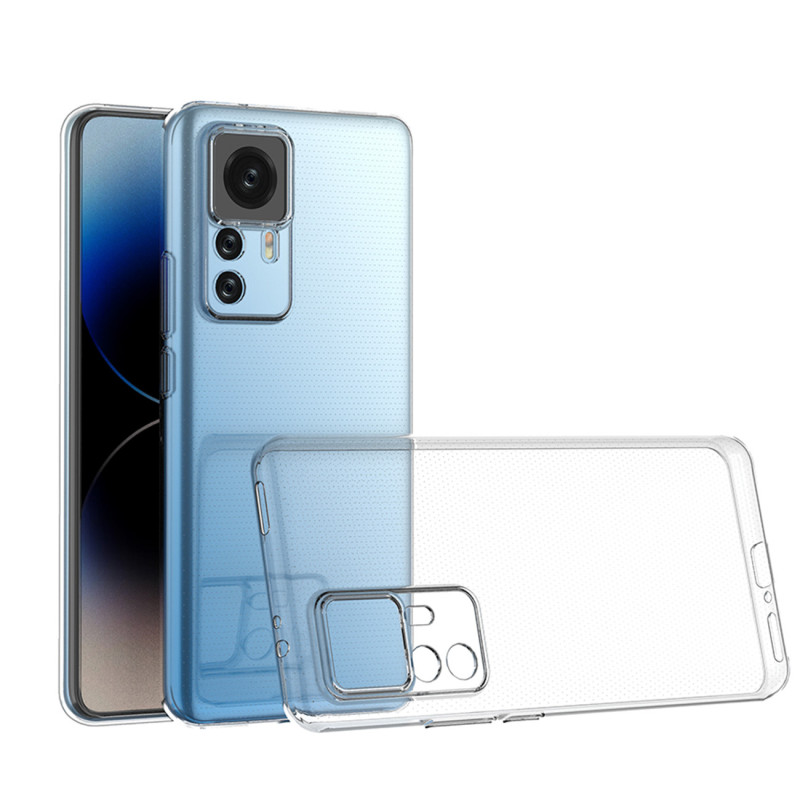 Itin skaidrus 0,5 mm Xiaomi 12T Pro dėklas / Xiaomi 12T plonas dangtelis, skaidrus