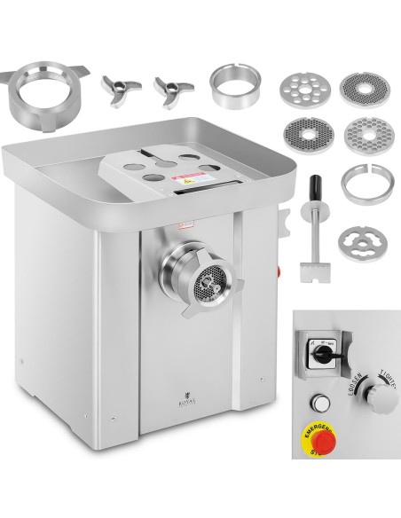 Wolf mašina mėsmalė daržovių pramoninis profesionalus 800kg/h 400V 1500W Wolf mašina mėsmalė daržovių pramoninis profesionalus 800kg/h 400V 1500W