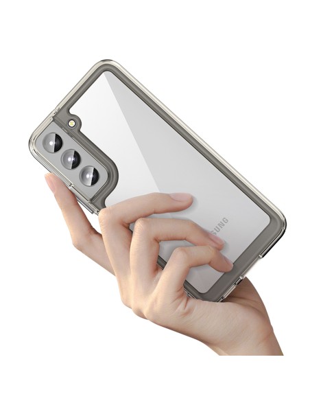 „Oper Space“ dėklas, skirtas Samsung Galaxy S23+, dangtelis lanksčiu rėmeliu, mėlynas