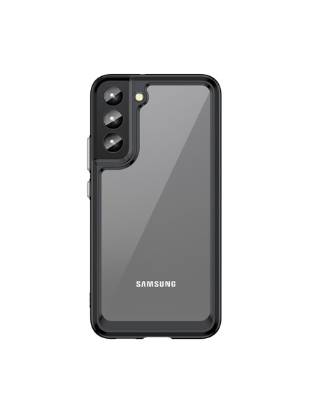 Outer Space Dėklas Samsung Galaxy S23+, dangtelis lanksčiu rėmeliu, juodas