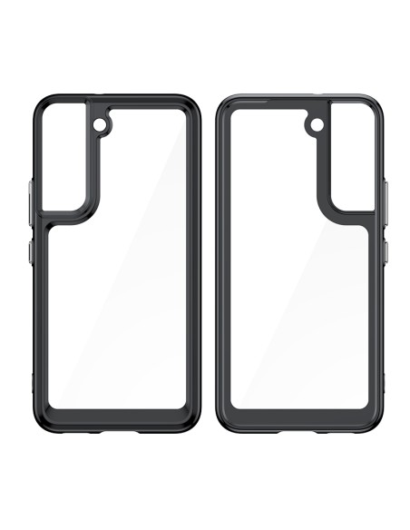 Outer Space Dėklas Samsung Galaxy S23+, dangtelis lanksčiu rėmeliu, juodas