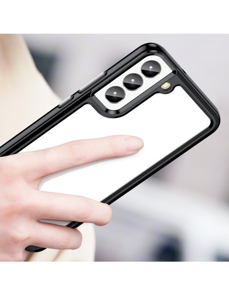 Outer Space Dėklas Samsung Galaxy S23+, dangtelis lanksčiu rėmeliu, juodas