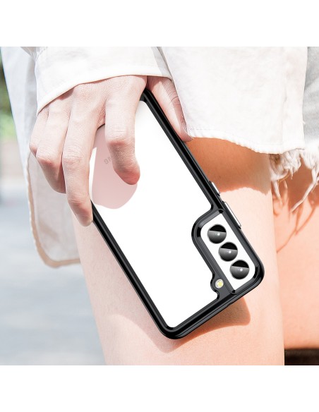 Outer Space Dėklas Samsung Galaxy S23+, dangtelis lanksčiu rėmeliu, juodas