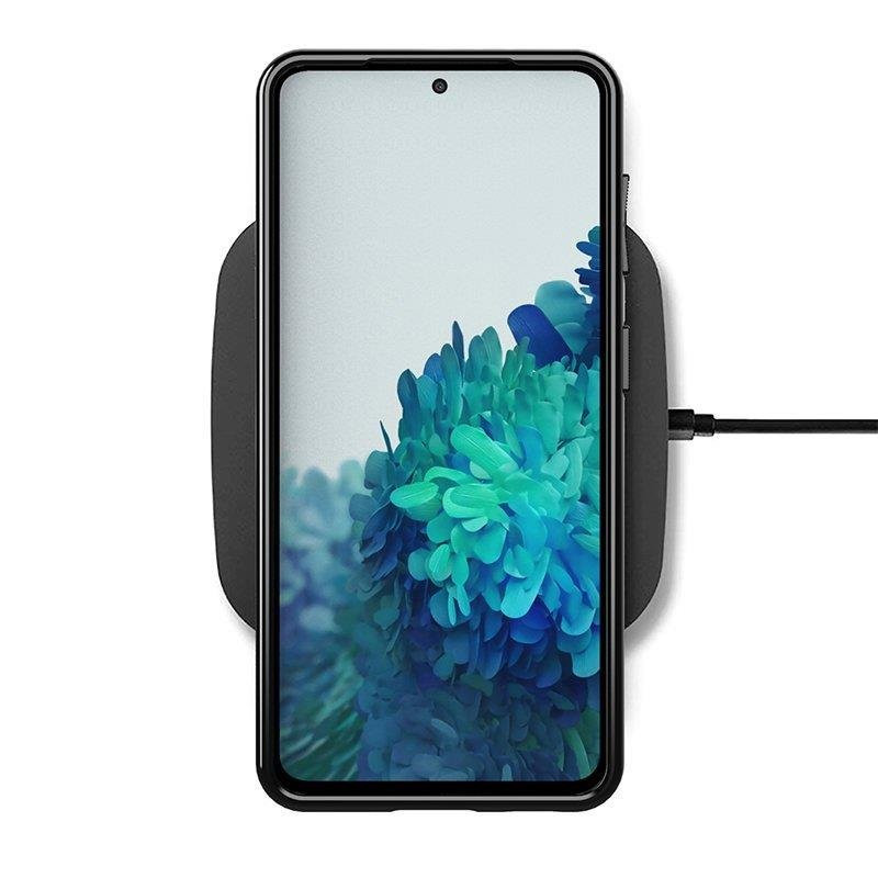 „Thunder“ dėklas Samsung Galaxy S23+ silikoniniu šarvuotu dangteliu mėlynas