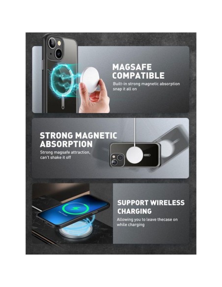 Supcase UB Mag dėklas su MagSafe iPhone 14 Plus - juodas Supcase UB Mag dėklas su MagSafe iPhone 14 Plus - juodas