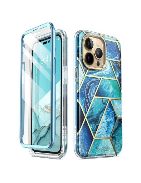 Supcase Cosmo dėklas, skirtas iPhone 14 Pro Max - mėlynas