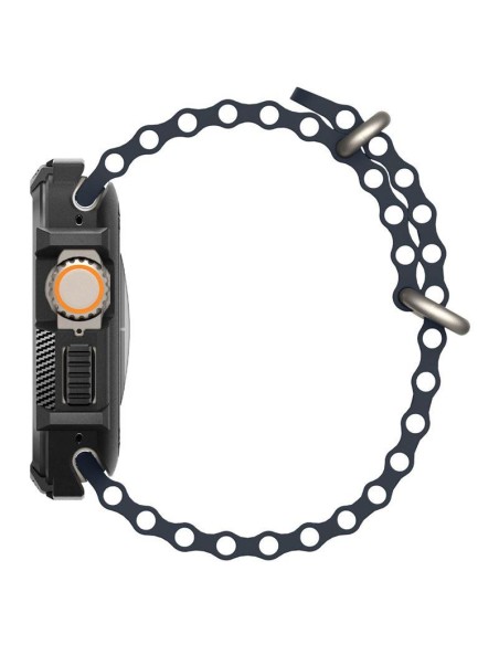 Spigen Rugged Armor dėklas Apple Watch Ultra (49 mm) - matinė juoda Spigen Rugged Armor dėklas Apple Watch Ultra (49 mm) - matinė juoda