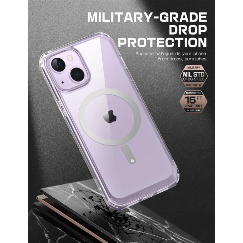 Supcase UB Mag dėklas su MagSafe iPhone 14 Plus - skaidrus