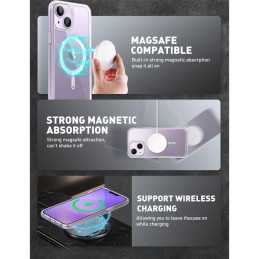 Supcase UB Mag dėklas su MagSafe iPhone 14 Plus - skaidrus