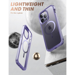 Supcase UB Edge Mag MagSafe dėklas, skirtas iPhone 14 Pro Max - violetinė