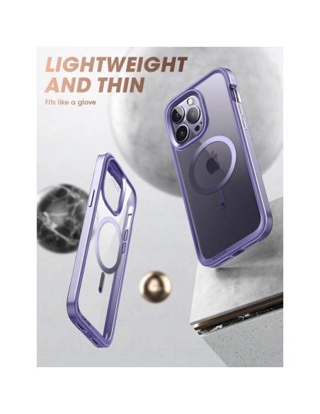 Supcase UB Edge Mag MagSafe dėklas, skirtas iPhone 14 Pro Max - violetinė Supcase UB Edge Mag MagSafe dėklas, skirtas iPhone 14 Pro Max - violetinė
