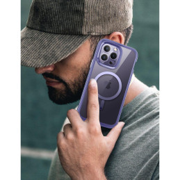 Supcase UB Edge Mag MagSafe dėklas, skirtas iPhone 14 Pro Max - violetinė