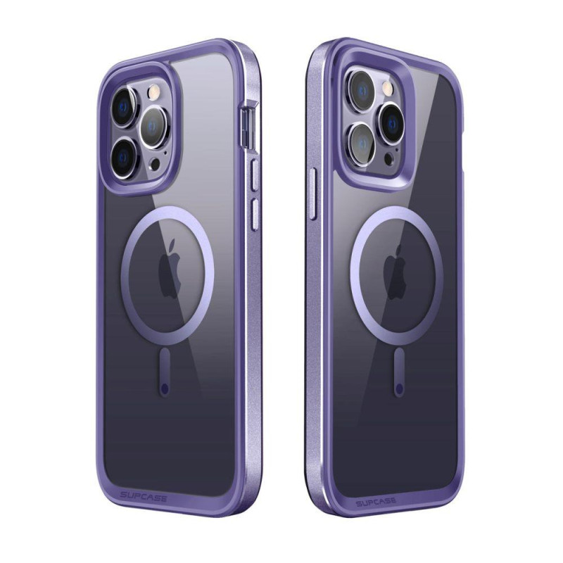 Supcase UB Edge Mag MagSafe dėklas, skirtas iPhone 14 Pro Max - violetinė