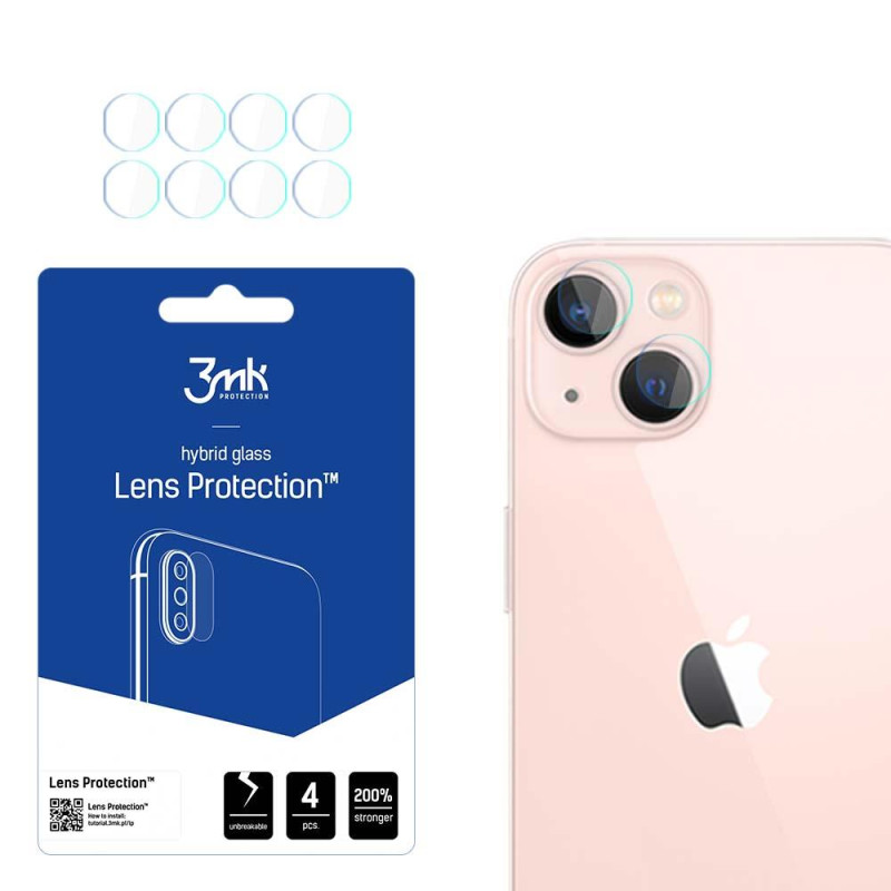 3mk Lens Protection™ hibridinis fotoaparato stiklas, skirtas iPhone 14 3mk Lens Protection™ hibridinis fotoaparato stiklas, skirtas iPhone 14
