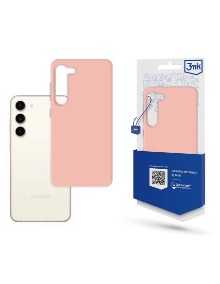 3mk matinis dėklas, skirtas Samsung Galaxy S23+ – rožinis 3mk matinis dėklas, skirtas Samsung Galaxy S23+ – rožinis