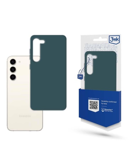 3mk matinis dėklas, skirtas Samsung Galaxy S23+ – žalias