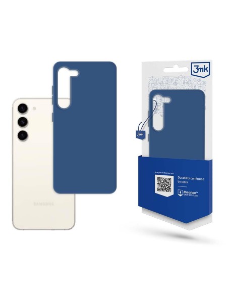 3mk matinis dėklas, skirtas Samsung Galaxy S23+ – mėlynas 3mk matinis dėklas, skirtas Samsung Galaxy S23+ – mėlynas