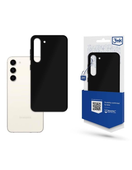 3mk matinis dėklas, skirtas Samsung Galaxy S23 5G – juodas 3mk matinis dėklas, skirtas Samsung Galaxy S23 5G – juodas