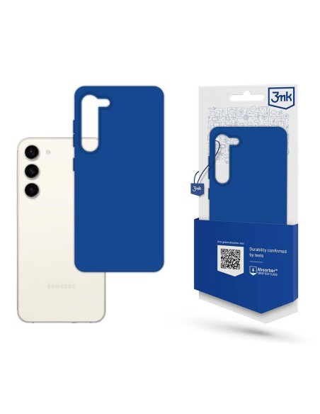 3mk matinis dėklas, skirtas Samsung Galaxy S23 5G – mėlynas 3mk matinis dėklas, skirtas Samsung Galaxy S23 5G – mėlynas
