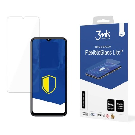 3mk FlexibleGlass Lite™ hibridinis stiklas, skirtas Motorola Moto E22 3mk FlexibleGlass Lite™ hibridinis stiklas, skirtas Motorola Moto E22