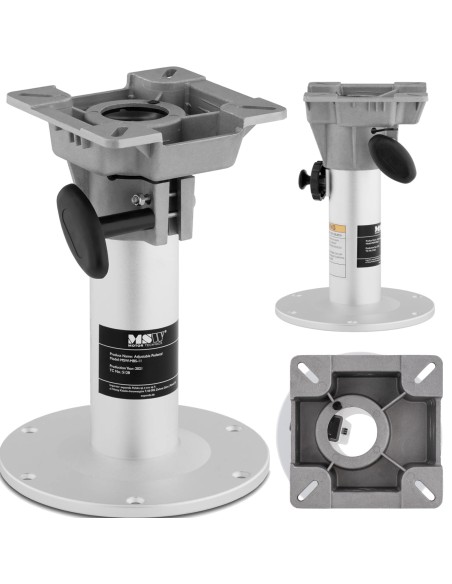 Kojos pagrindo rėmas valties kėdės pasukimui 22 cm aukštis 333-470 mm Kojos pagrindo rėmas valties kėdės pasukimui 22 cm aukštis 333-470 mm